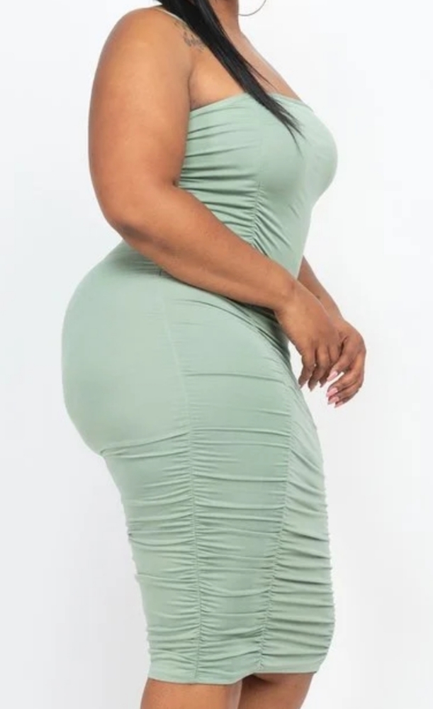 Lilac Bodycon Dress - Picture 2 of 3